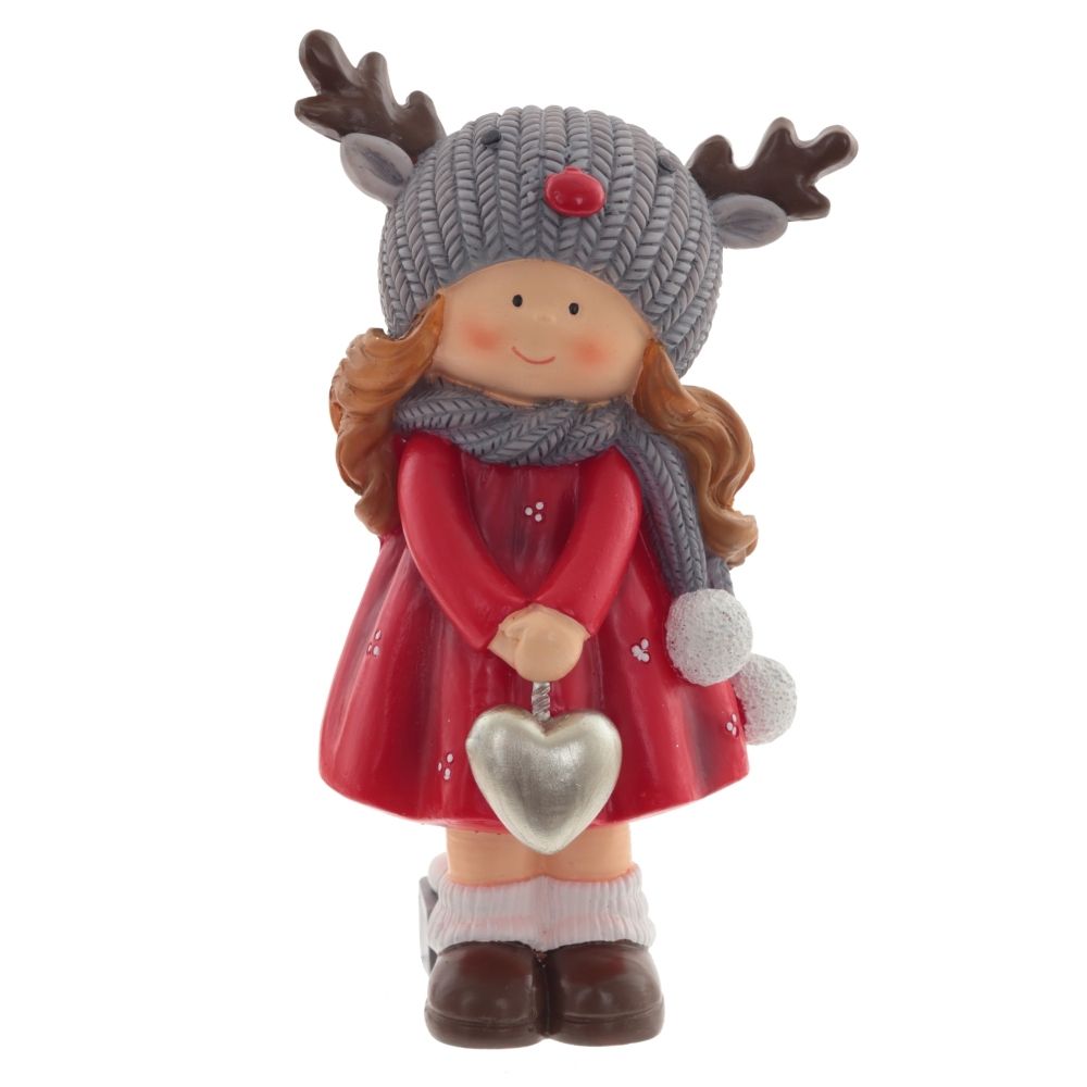 GAEM Фигурка декоративная "Девочка", L6 W4,5 H11 см, 2в.