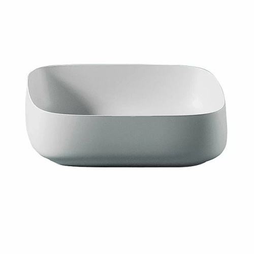 Раковина накладная Artceram Cognac Quadro 55 COL008 05 00 Bianco Matt