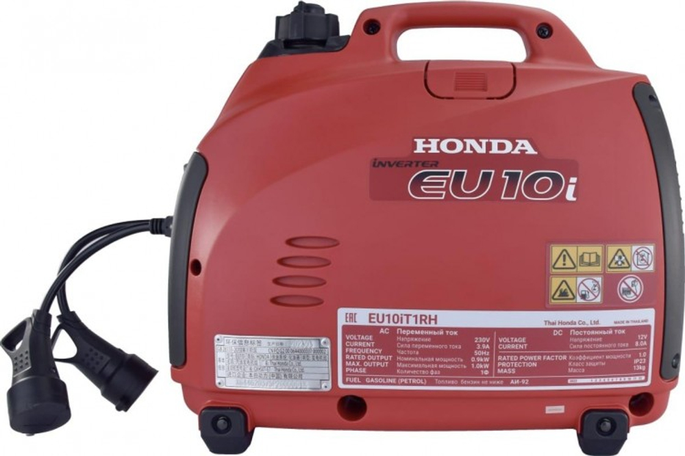 Генератор бензиновый HONDA EU 10 IT1RH инверторный (выносные розетки) EU10IT1RH