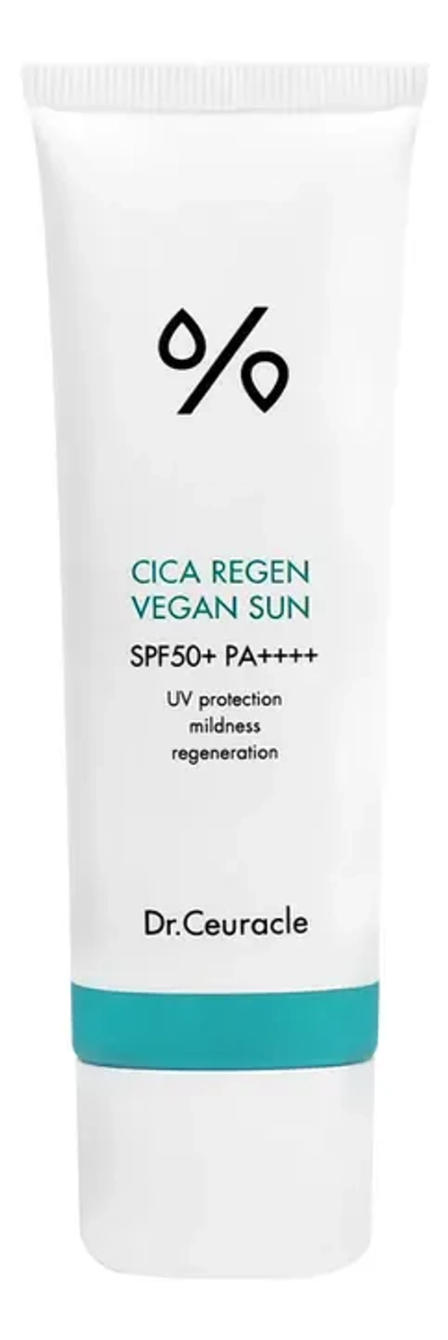 Dr. Ceuracle, Солнцезащитный веганский гель с центеллой Cica Vegan Sun, 50 мл,