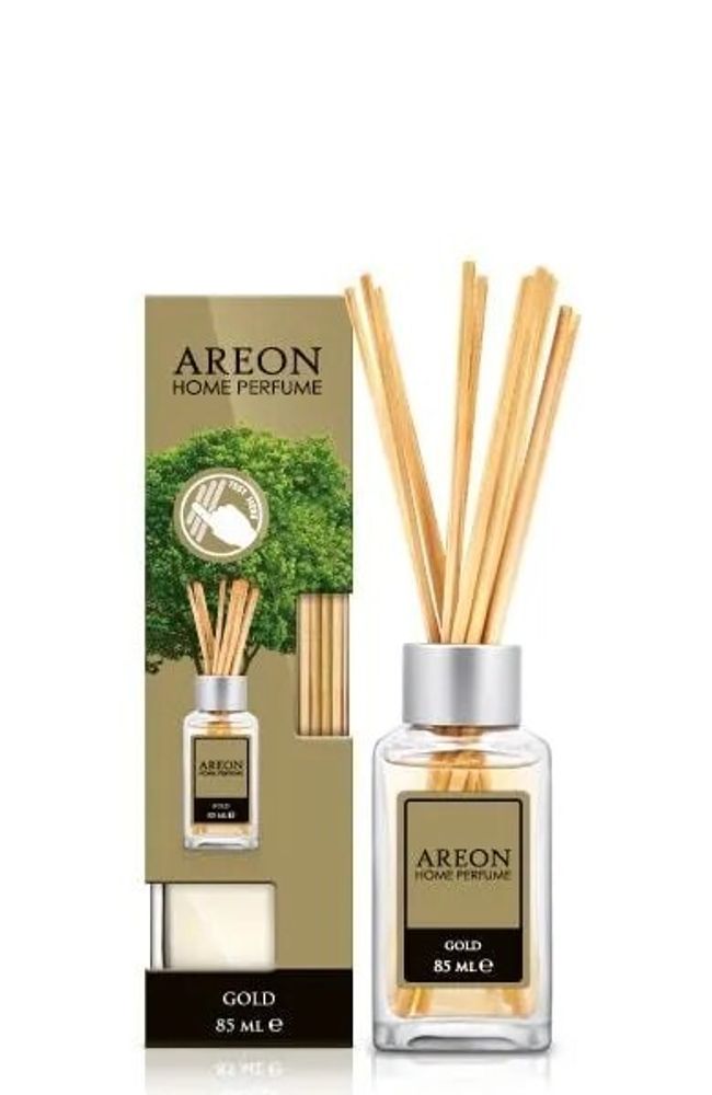 Ароматизатор бытовой 85 мл  AREON HOME PERFUME STICKS  Gold (AREON)