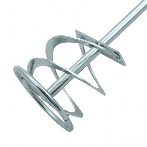 848827 Миксер для красок и штукатурных смесей, 80 х 400мм, оцинкованный, хвостовик SDS Plus// Denze