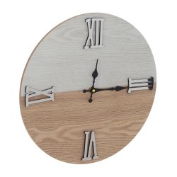 GAEM Часы настенные декоративные, L40 W1,5 H40 см, (1xАА не прилаг.)