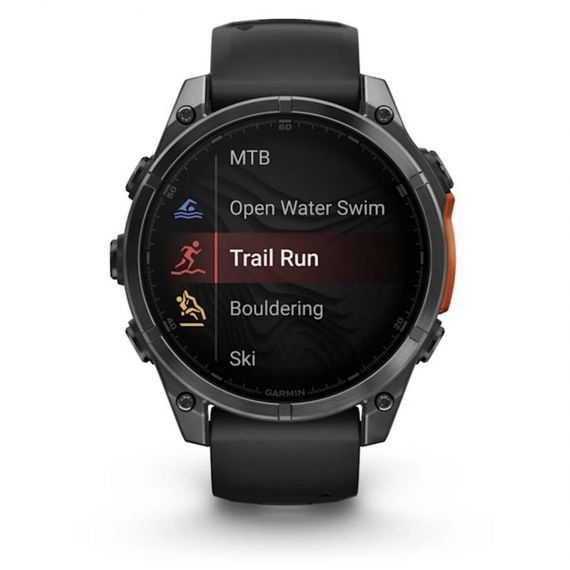 Garmin Fenix 8 47 мм AMOLED Slate Gray – стильные умные часы для активных