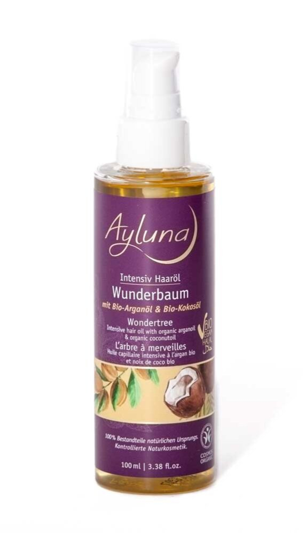 Интенсивное масло для волос Ayluna Wonder Tree, 100 мл