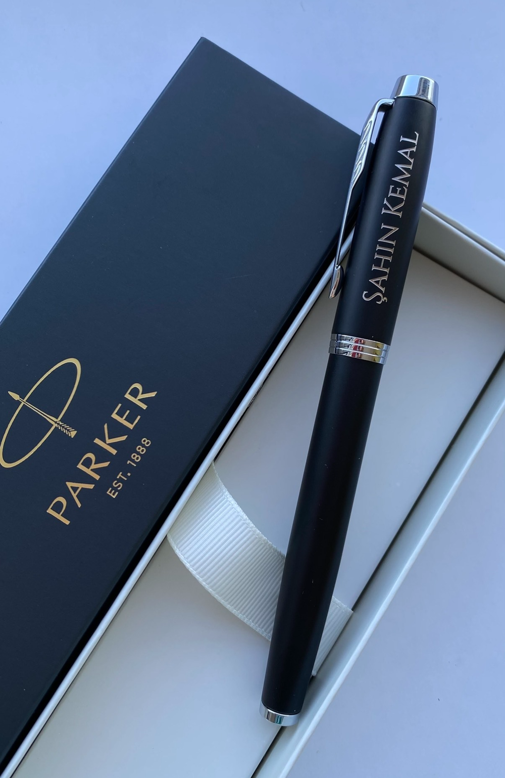 Ручка-роллер Parker IM Matte Black CT