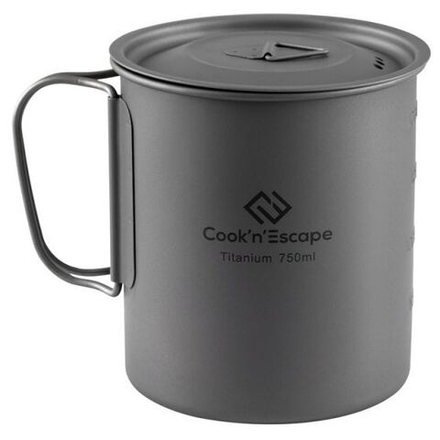 CA2011 750ml Titanium cup кастрюля с крышкой Cook'n'Escape