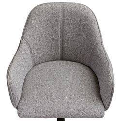 Кресло Isla, рогожка, серое