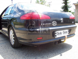 Фаркоп оцинкованный Galia P022A для Peugeot 607 2000-2010(паспорт и сертификат в комплекте)(без электрики)