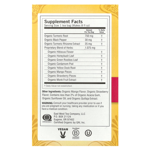 Yogi Tea, поддержка пищеварительной системы, сладкая клубника, без кофеина, 16 чайных пакетиков, 32 г (1,12 унции)