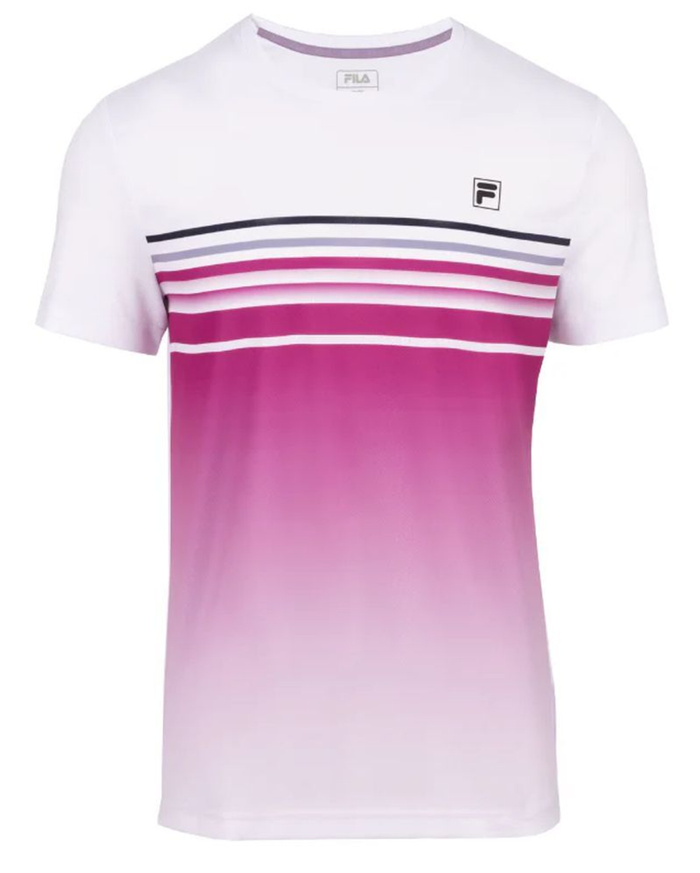 Теннисная футболка Fila Miguel - festival fuchsia print