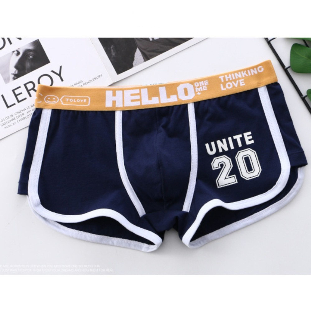 Набор из 4 мужских цветных трусов-боксеров (Размер: 4X) (Цвет: разноцветный)