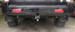 Фаркоп оцинкованный Galia J006A для Jeep Grand Cherokee WK 2005-2010, Jeep Commander 2006-2010(паспорт и сертификат в комплекте)(без электрики)