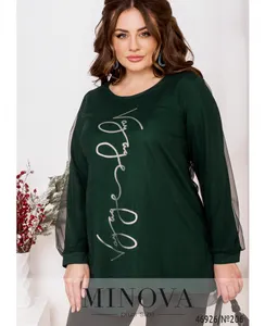 Туника 206-темно-зеленый Minova