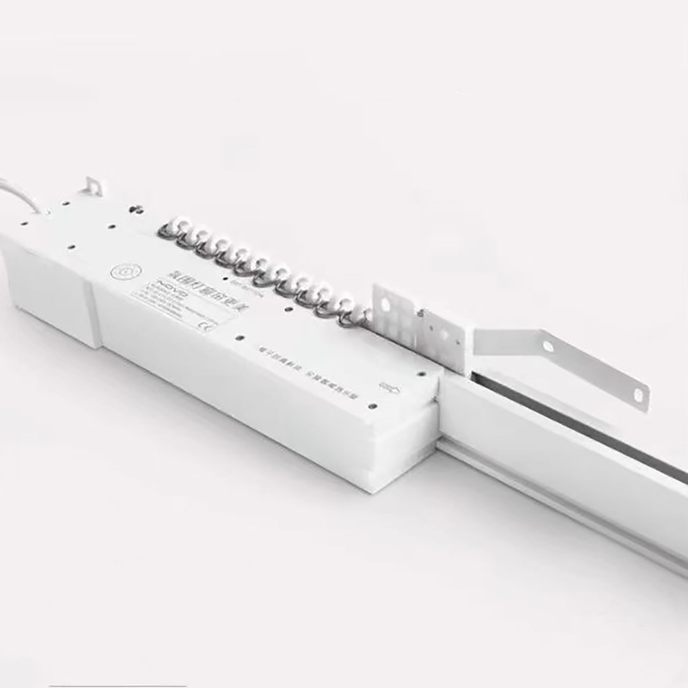 Электрический карниз для штор со скрытой подсветкой, автоматическое управление, пульт ДУ, разные версии