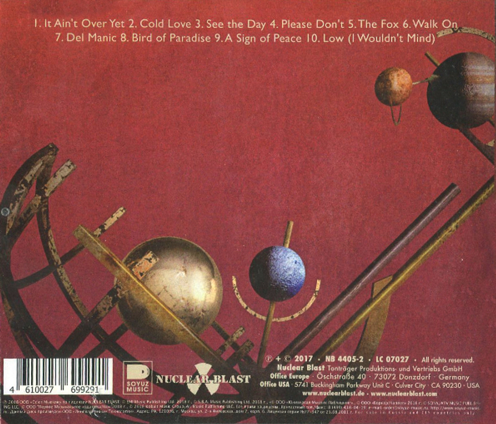 Graveyard / Peace (RU)(CD)