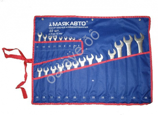 Набор ключей комбинированных 22пр.(6-32мм) в сумке МАЯКАВТО™ 5228