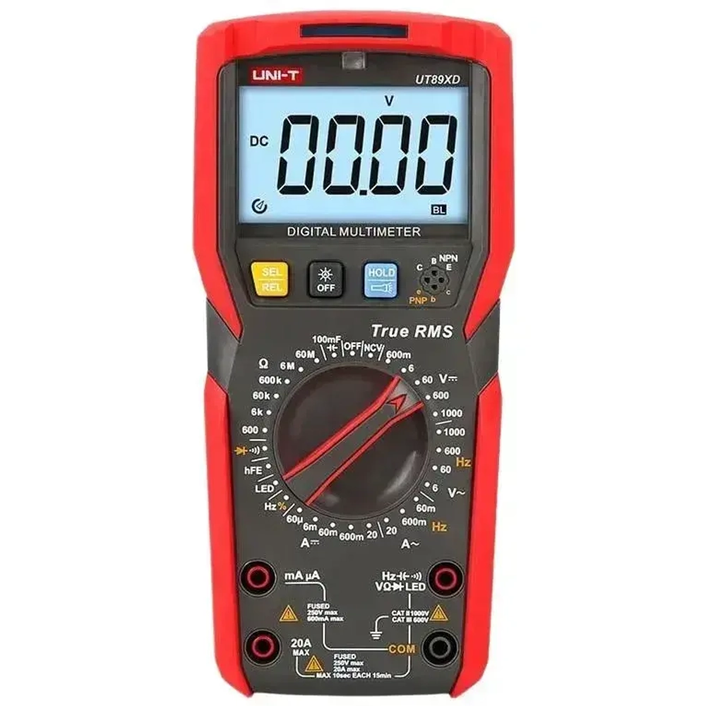 UNI-T UT89XD, Мультиметр цифровой с подсветкой