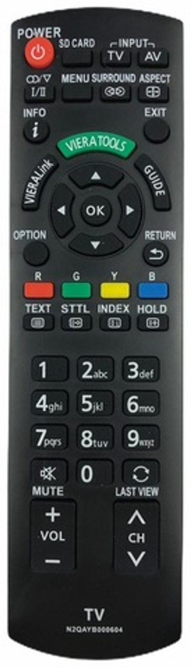 Пульт для телевизора PANASONIC N2QAYB000604