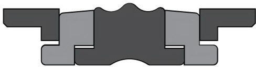 A105 088,9-69,85/1 Компактное уплотнение 88,9-69,85-23,81/6,35