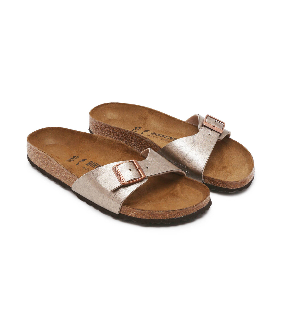 Шлепанцы Madrid BF Birkenstock - металлический(1020632)
