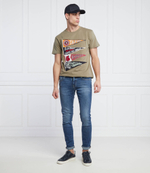 футболка pennant GUESS - хаки(M2RI04 K8FQ1)