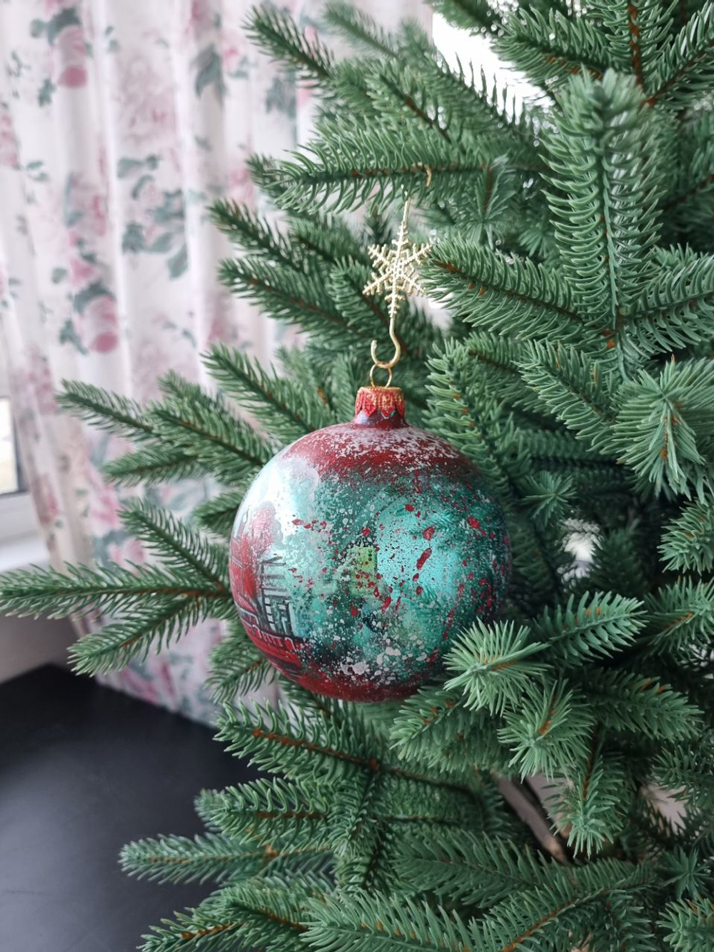 Шар Спас ручная роспись