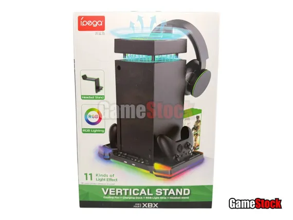 XBox Series X Многофункциональная подставка для консоли и двух джойстиков (Pega PG-XBX028S)