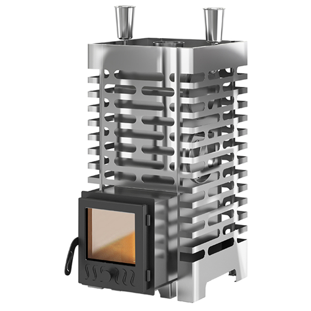 Печь для бани ASTON 20 INOX со стеклом