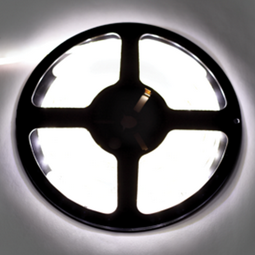 Светодиодная лента Ecola 4.8W/12v/8mm Яркий белый (5м./уп)