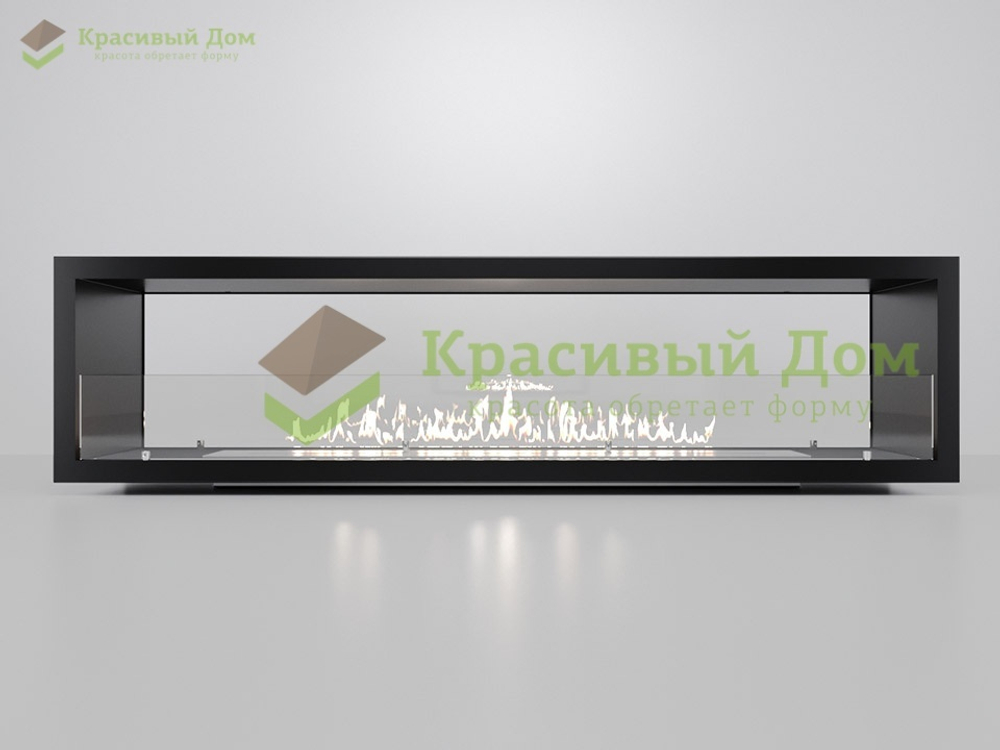 Сквозной биокамин 1700