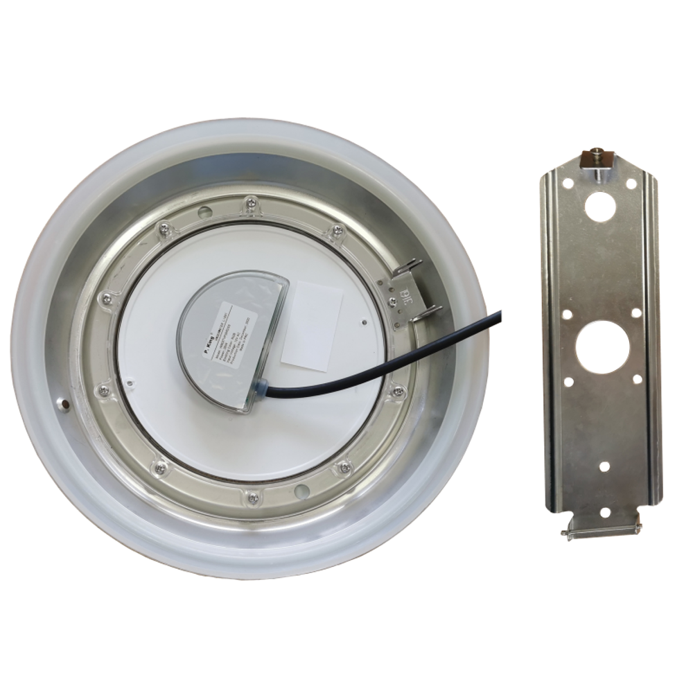 Светильник W803, LED, RGB 2 пр., накл., бетон, 25Вт, 12В AC, AISI-316
