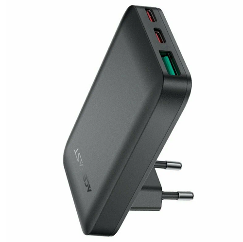 ACEFAST Ультра-тонкое зарядное устройство A100 65W 2хUSBC/1хUSB-A