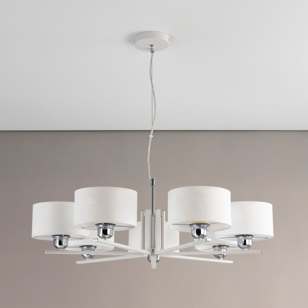 Citilux Тильда CL469170 Люстра подвесная с абажурами Белая