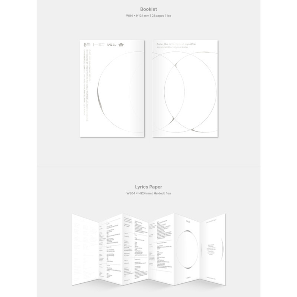 Альбом Jimin (BTS) FACE (weverse albums ver.)