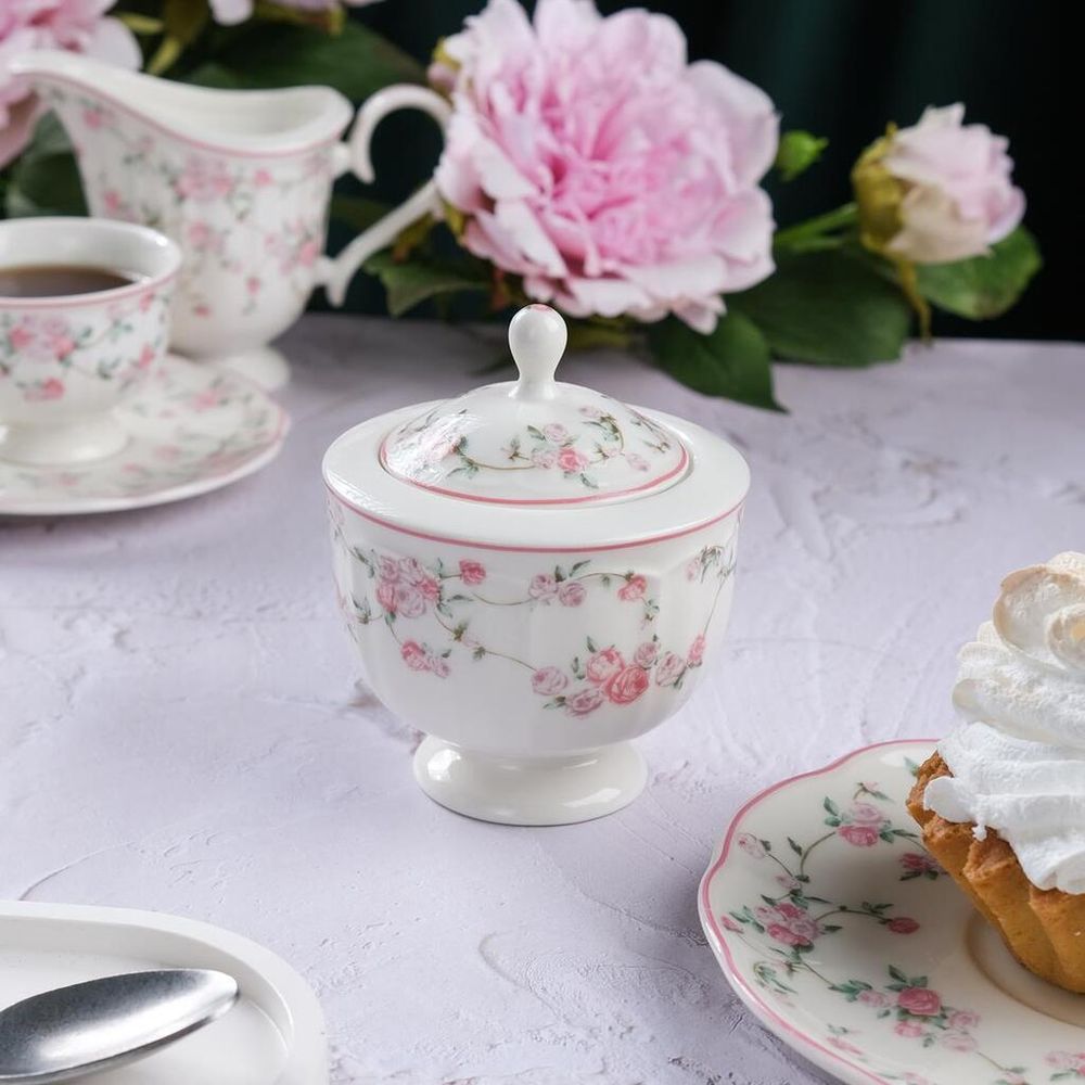 Сахарница 180 мл d 9 см h11 см Retro Ritz-La Vie En Rose Noble [6]