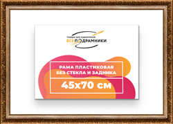 Рама 45x70 для картин и фотографий