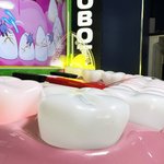 Детский игровой автомат «Стоматолог Динозавр»