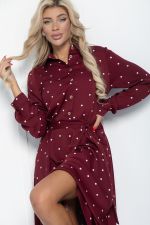 Платье Арвен (бордовое) П11071 LT Collection