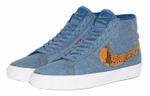 Кроссовки Supreme X Nike Blazer "Industrial Blue"