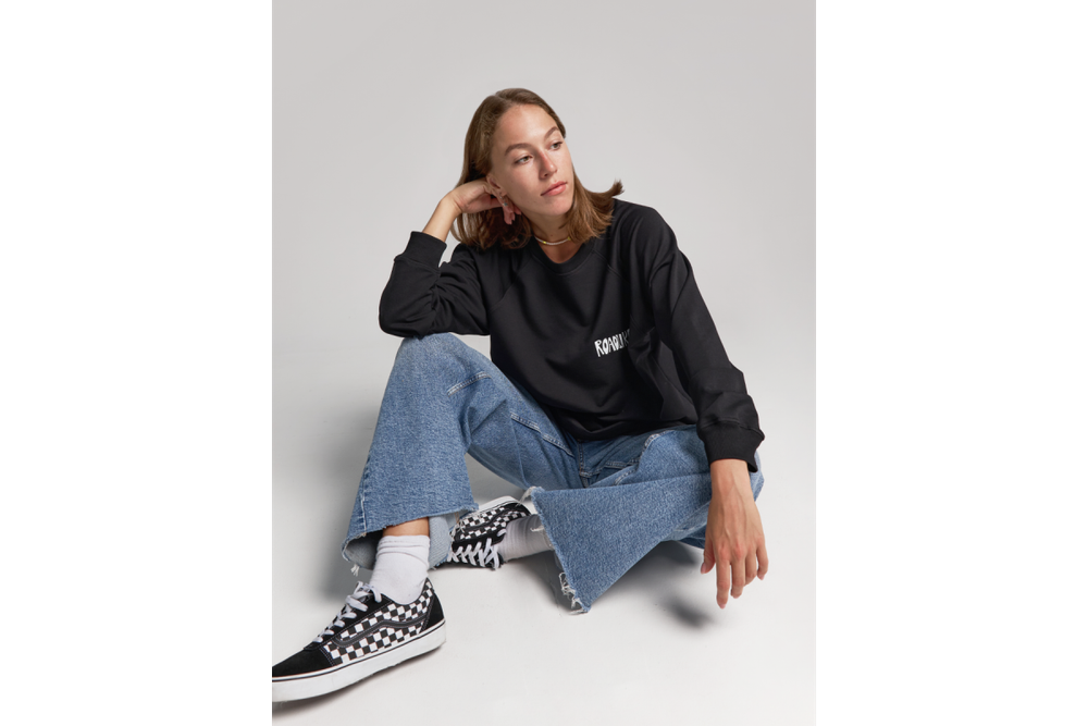 Свитшот RoadLike Ice Surf S, черный