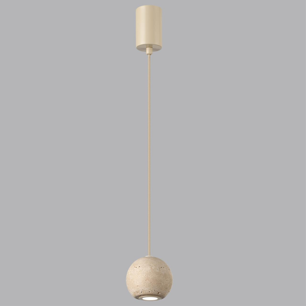 6625/5L HIGHTECH ODL26 Подвесной светильник  камень/металл IP20 LED 5W 3000K 220V DEX