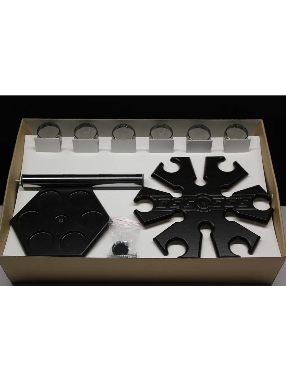 Барный набор 18 предметный с Бокалом