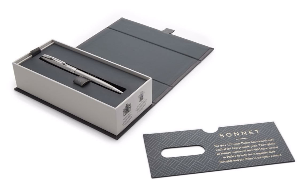 Шариковая ручка Parker Sonnet Slim Stainless Steel CT