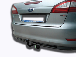 Фаркоп(прицепное) Лидер-Плюс для FORD MONDEO, седан/универсал 2007-2015(паспорт и сертификат в комплекте)(без электрики)F115-A
