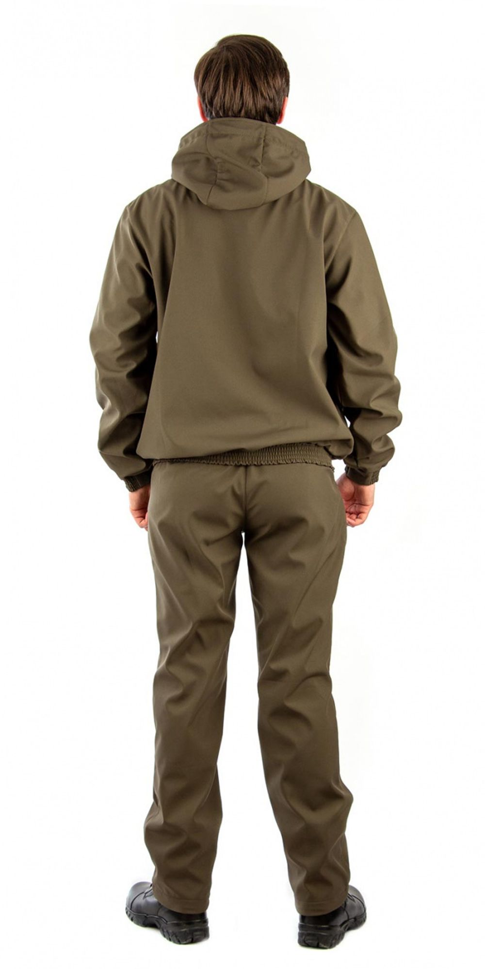 Осенний костюм для охоты и рыбалки «Барс NEW» (полофлис, хаки) КВЕСТ