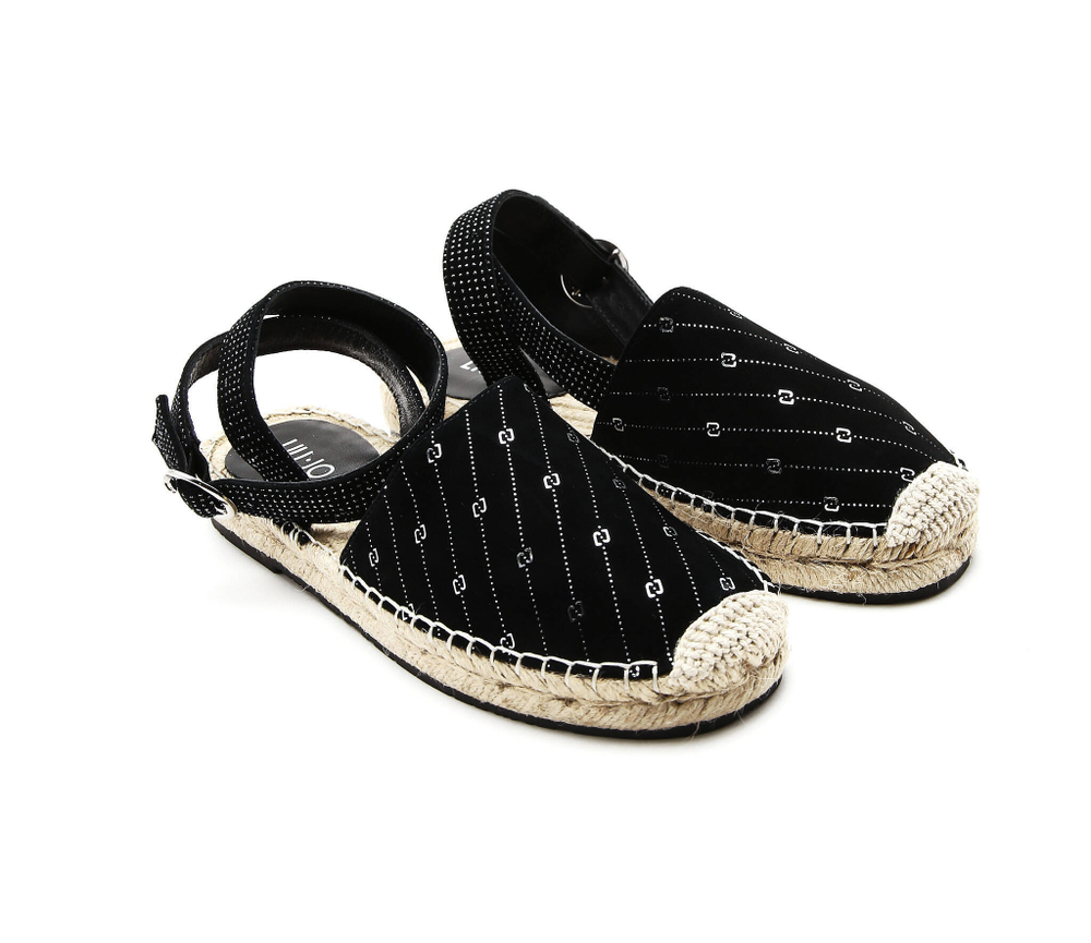 Кожаные эспадрильи vera 01 Liu Jo - черный(SA2271 PX020)