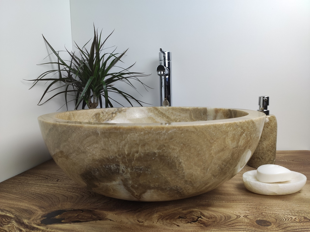 Раковина из оникса Bowl Sunset Big BO-80003 50*50*17