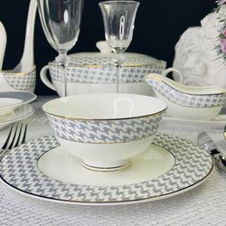 Lenardi 145-413 Набор из 6 салатников 11,5см EARL GREY в под.уп.(х16)Костяной фарфор