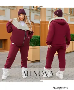 Костюм 1533-бордо Minova